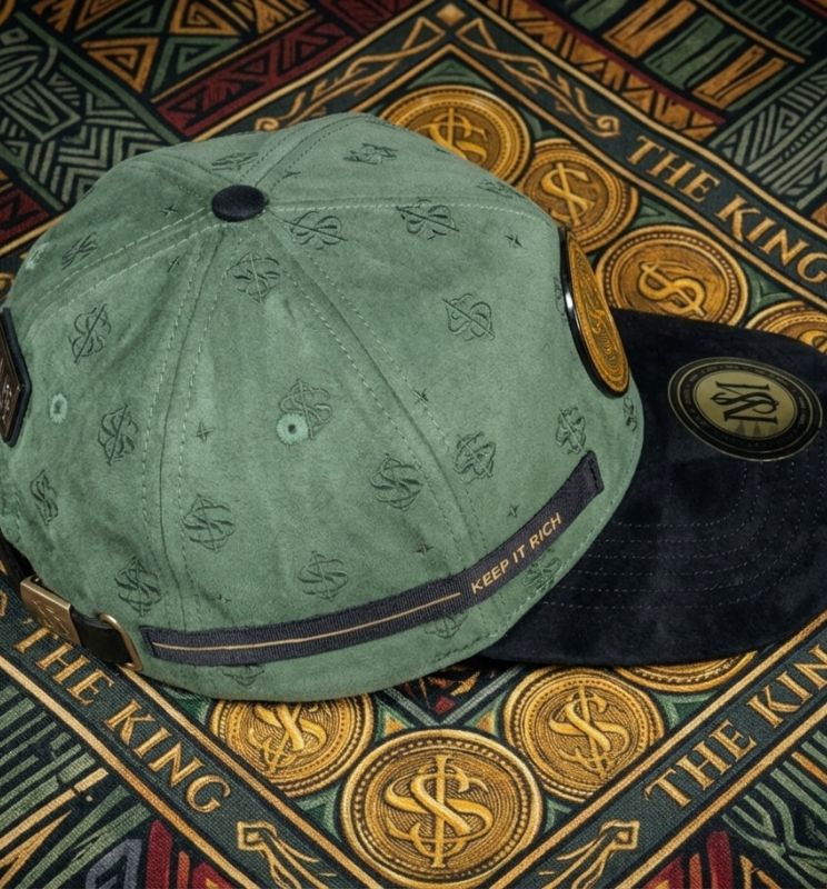 Gorra estilo urbano snapback MR KASH Keep It Rich
