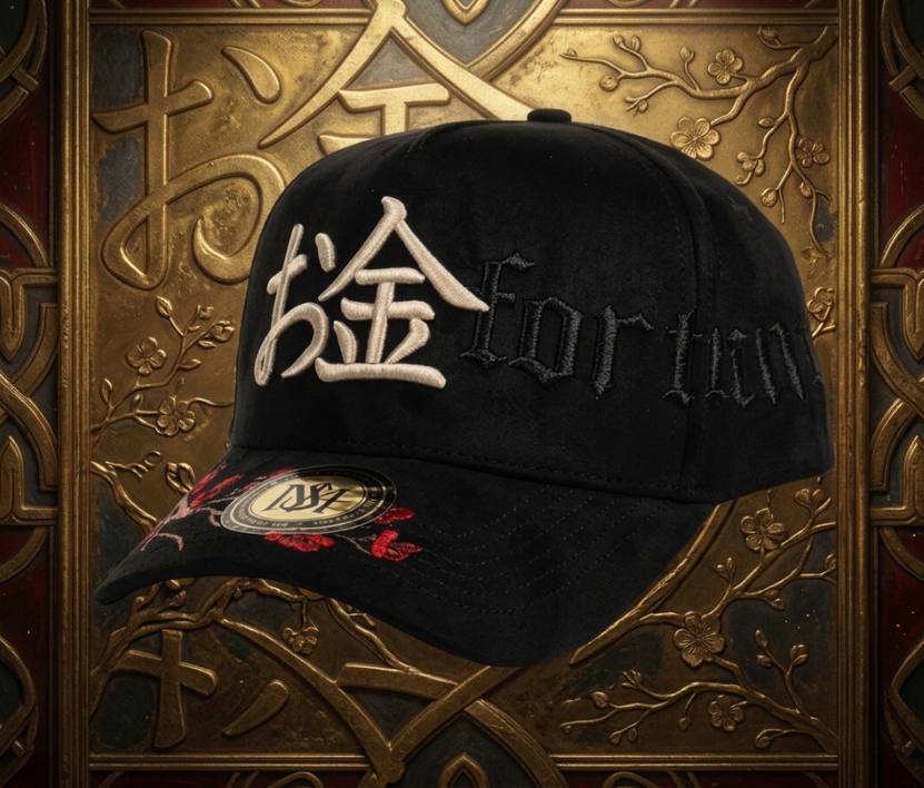 Gorra estilo urbano snapback Fortune Black