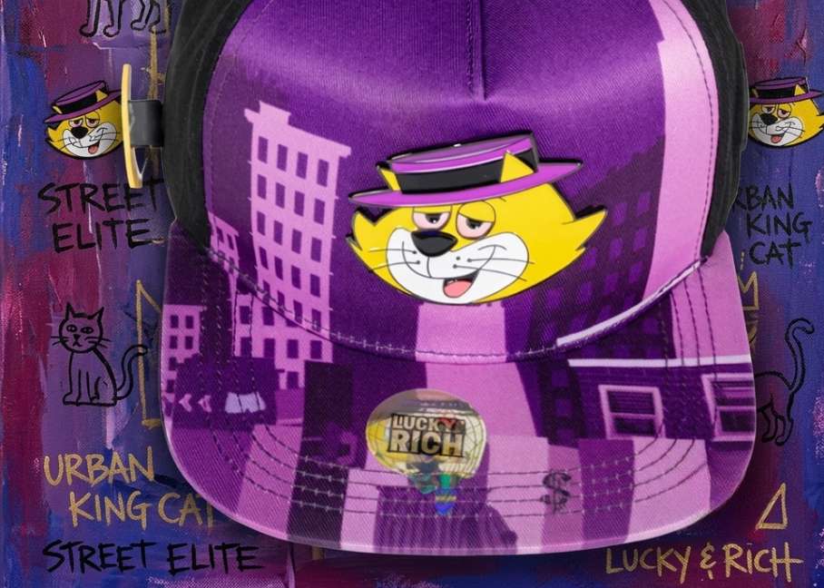 Gorra estilo urbano snapback The Rich Cat
